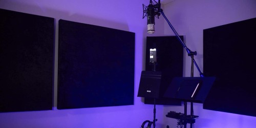 Recording Booth at Vivid Core Music